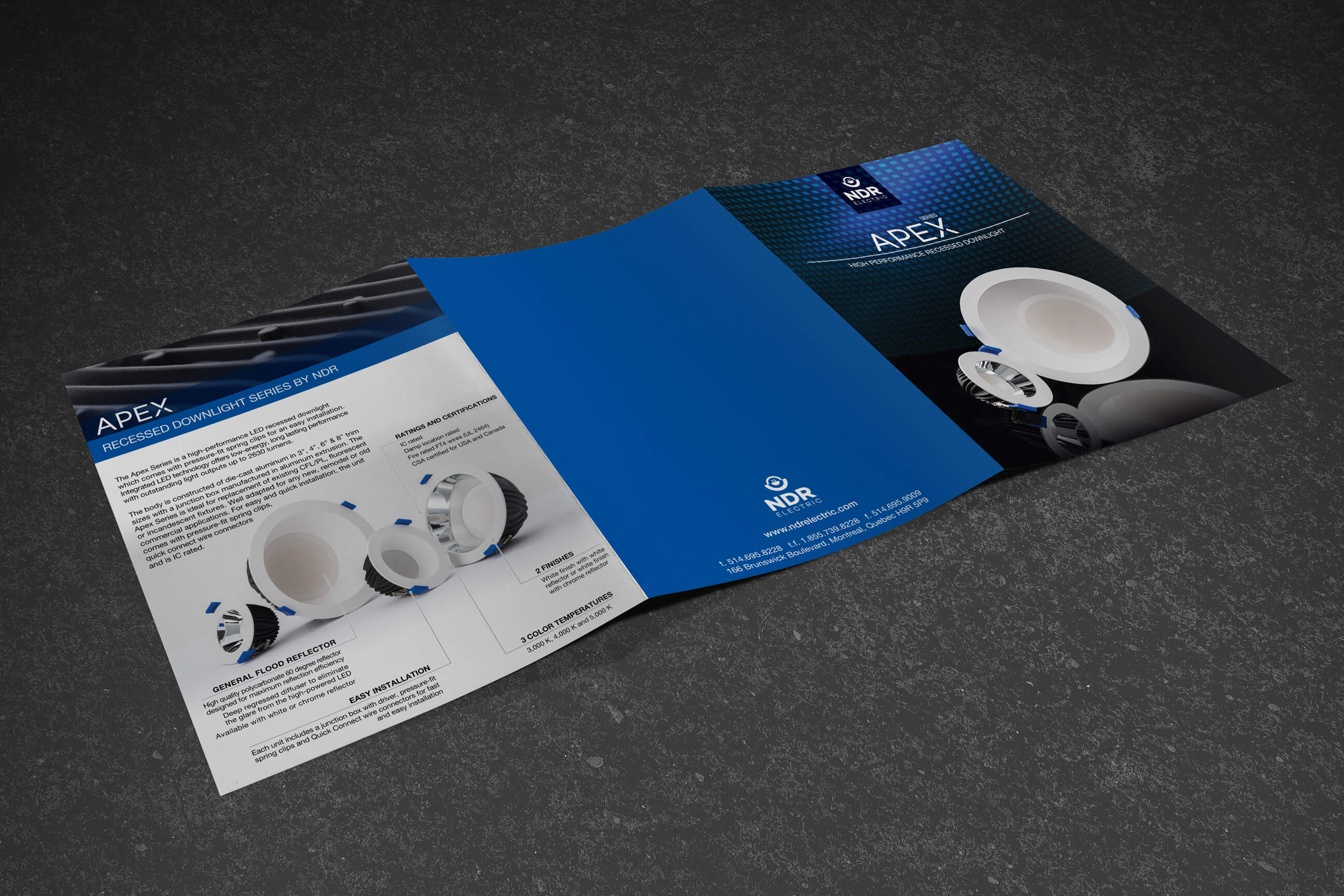 brochure design and print