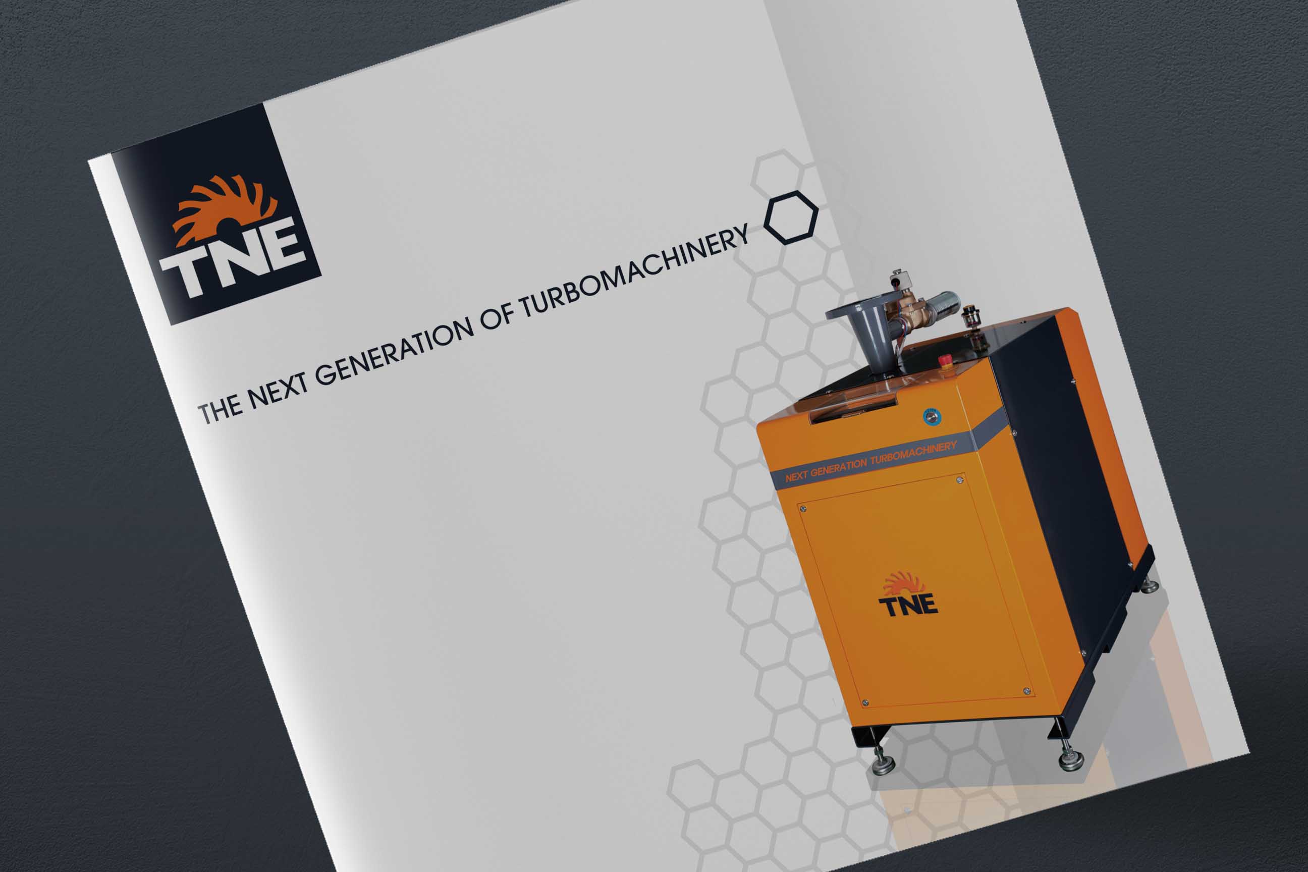 brand management montreal - TNE Global brochure design 