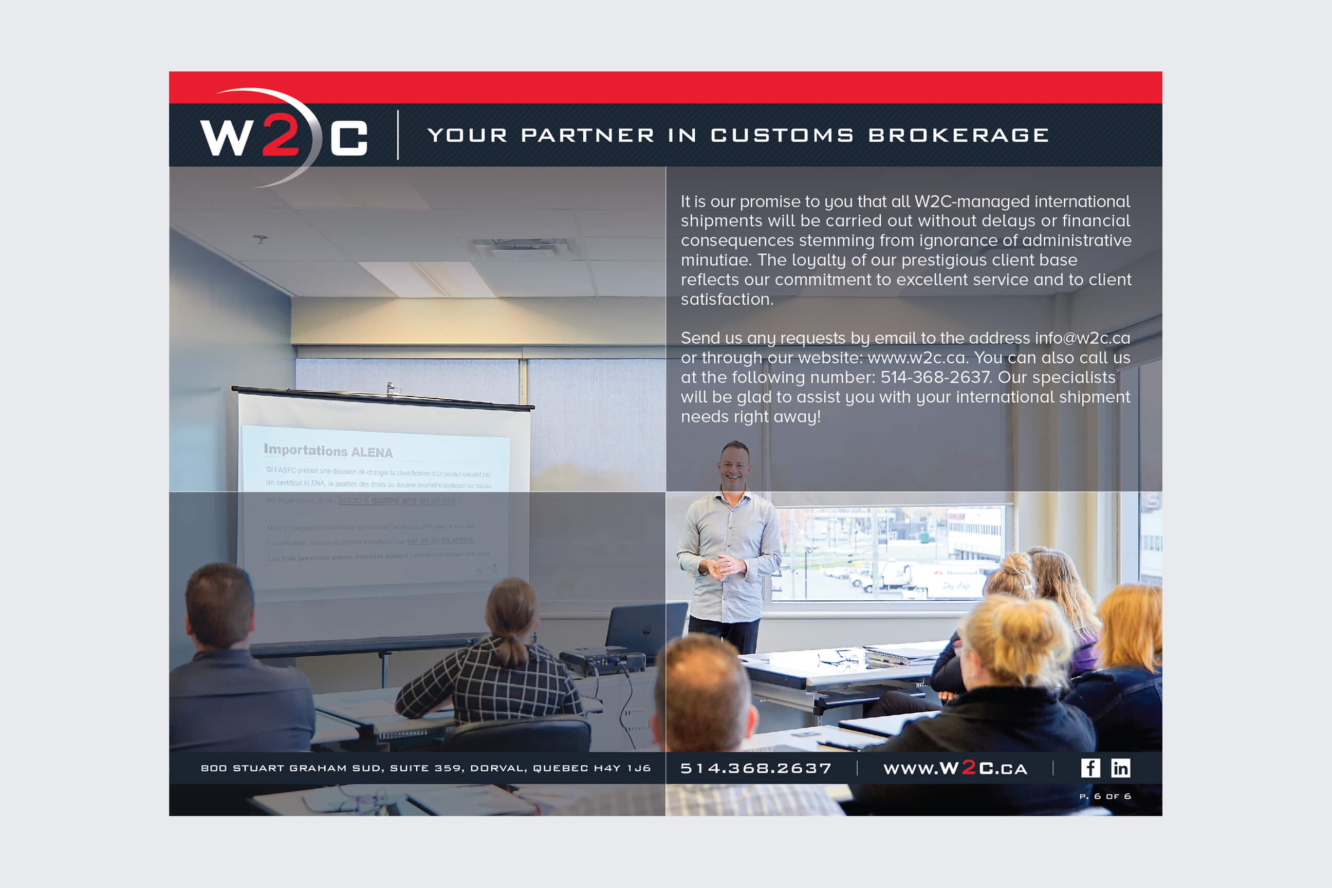 Branding services montreal - Corporate Presentation - W2C